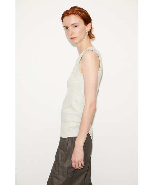 THROW by SLY(スローバイスライ)の「THROW LAYERED TANK TOP レイヤード タンクトップ(タンクトップ・レディース・ブラック/レッド/杢グレー・FREE)」の16枚目の写真