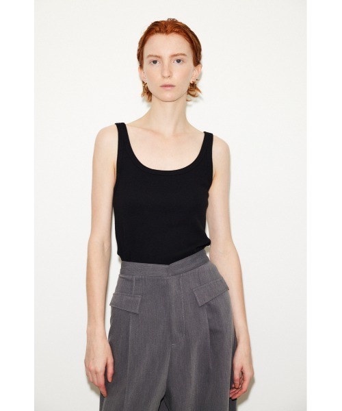 THROW by SLY(スローバイスライ)の「THROW LAYERED TANK TOP レイヤード タンクトップ(タンクトップ・レディース・ブラック/レッド/杢グレー・FREE)」の7枚目の写真