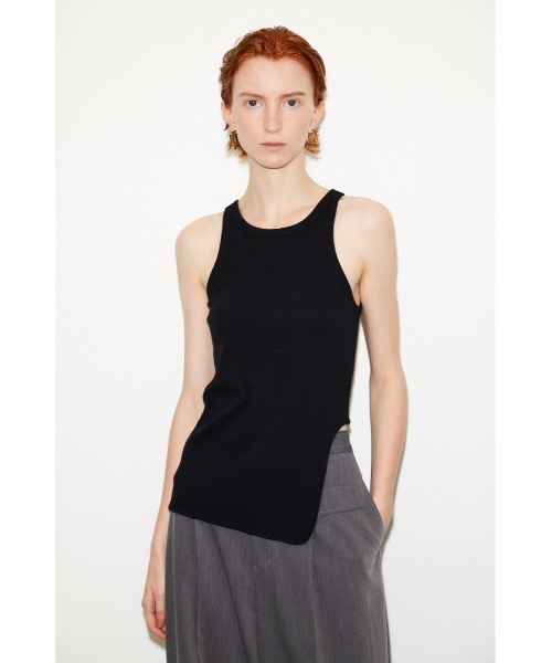 THROW by SLY(スローバイスライ)の「THROW LAYERED TANK TOP レイヤード タンクトップ(タンクトップ・レディース・ブラック/レッド/杢グレー・FREE)」の8枚目の写真