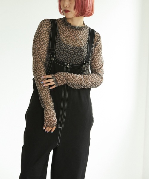 PBLIM（ページボーイリム）の「PAGEBOYLIM/アソートシアーハイネック（その他トップス・レディース・ブラック/レオパード/チェック・FREE）」の14枚目の写真