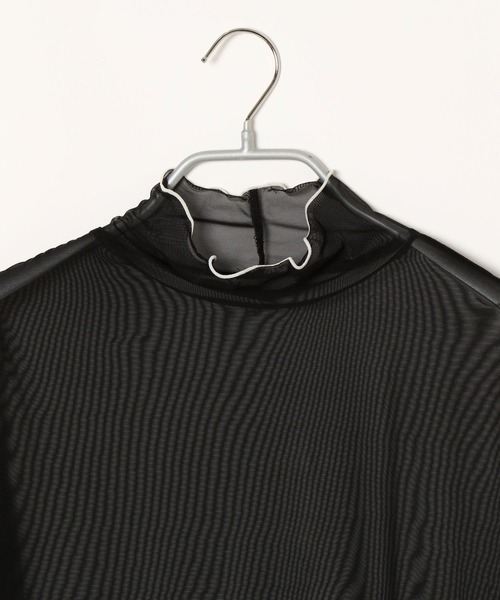 PBLIM（ページボーイリム）の「PAGEBOYLIM/アソートシアーハイネック（その他トップス・レディース・ブラック/レオパード/チェック・FREE）」の10枚目の写真