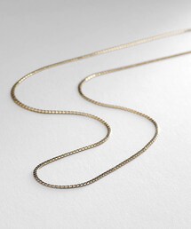 ◆K10ベネチアンフラット ネックレス