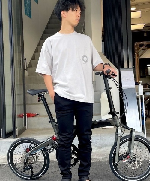 narifuri(ナリフリ)の「nanotec 制菌ポケットTシャツ(Tシャツ/カットソー・メンズ・チャコールグレー/ライトグレー/ブルー/アイボリー/ブラック・MEDIUM/LARGE)」の16枚目の写真