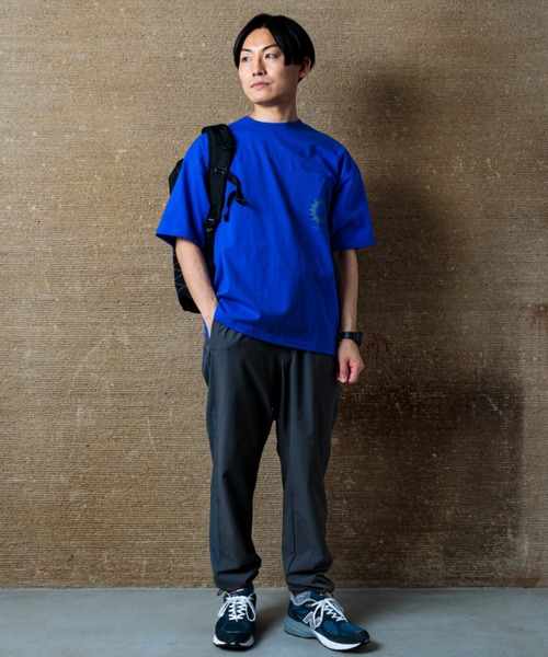 narifuri(ナリフリ)の「nanotec 制菌ポケットTシャツ(Tシャツ/カットソー・メンズ・チャコールグレー/ライトグレー/ブルー/アイボリー/ブラック・MEDIUM/LARGE)」の15枚目の写真