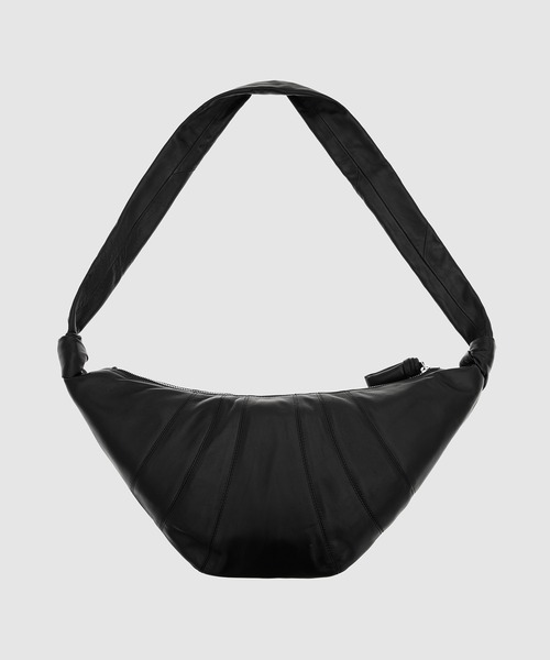 LEMAIRE(ルメール)の「MEDIUM CROISSANT BAG(ショルダーバッグ・レディース・サンドベージュ/ブラック/グリーン系その他・ONE SIZE)」の4枚目の写真