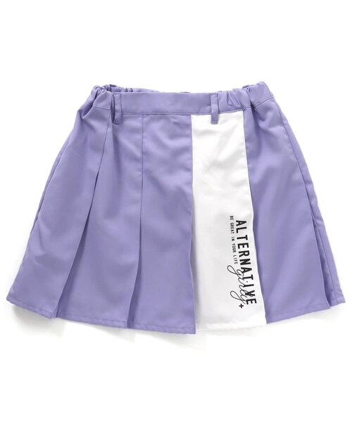 algy(アルジー)の「配色プリーツスカート(スカート・キッズ・サックスブルー/イエロー/ラベンダー・SMALL/MEDIUM/X-SMALL/XX-SMALL)」の14枚目の写真