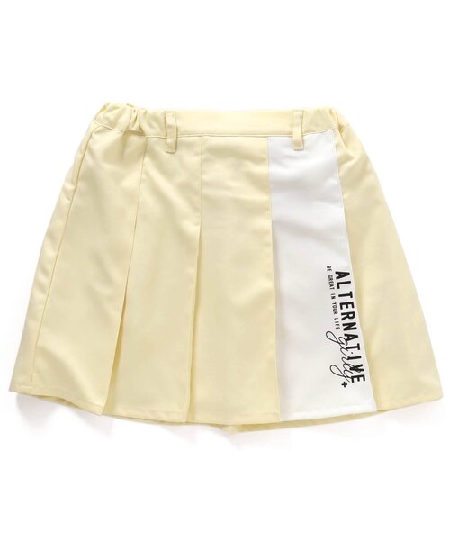 algy(アルジー)の「配色プリーツスカート(スカート・キッズ・サックスブルー/イエロー/ラベンダー・SMALL/MEDIUM/X-SMALL/XX-SMALL)」の7枚目の写真