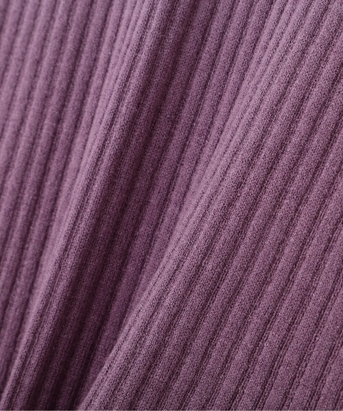 PROPORTION BODY DRESSING(プロポーションボディドレッシング)の「ボリュームスリーブ2wayボウタイリブニット / 1212270502(ニット/セーター・レディース・パープル/グレー/グリーン/ボルドー・SMALL/MEDIUM)」の18枚目の写真