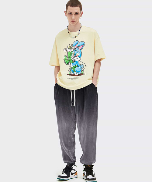 INFLATION（インフレーション）の「INFLATION(インフレーション)グラデーションパンツ（その他パンツ・メンズ・グレー/グリーン・S/M/XL/L）」の11枚目の写真