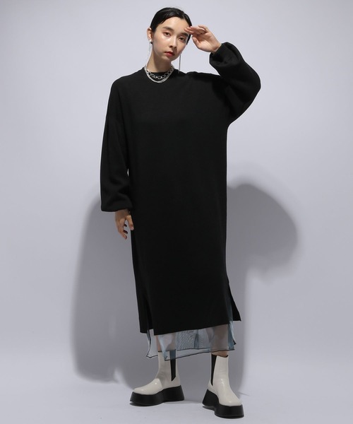 hareワンピース】HARE イソザイキリカエシアーワンピース ブルー HARE