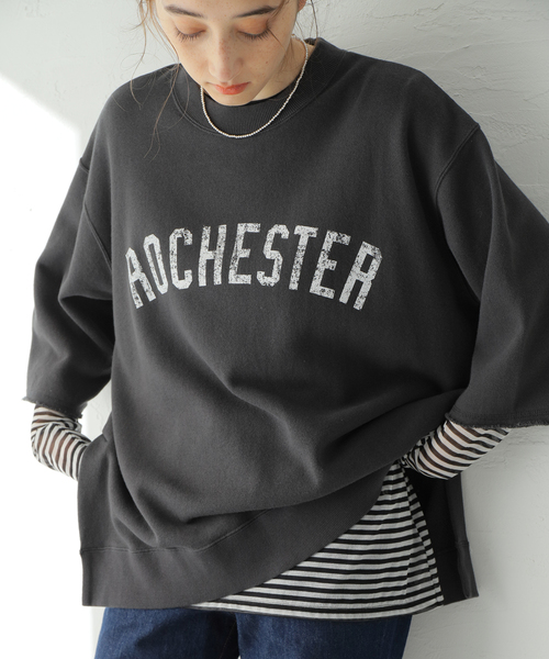 JOURNAL STANDARD(ジャーナルスタンダード)の「シアーロングTシャツ(Tシャツ/カットソー・レディース・ホワイト/ホワイト×ホワイト・FREE)」の3枚目の写真