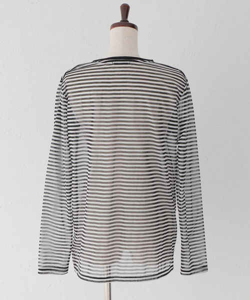 JOURNAL STANDARD(ジャーナルスタンダード)の「シアーロングTシャツ(Tシャツ/カットソー・レディース・ホワイト/ホワイト×ホワイト・FREE)」の16枚目の写真