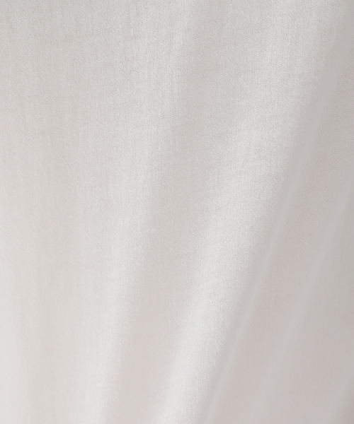 JOURNAL STANDARD(ジャーナルスタンダード)の「シアーロングTシャツ(Tシャツ/カットソー・レディース・ホワイト/ホワイト×ホワイト・FREE)」の19枚目の写真