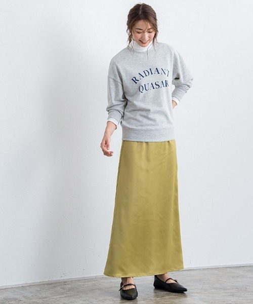 Pierrot(ピエロ)の「タートルネックストレッチインナー(Tシャツ/カットソー・レディース・ミント/ブラック/オフホワイト・M/L)」の19枚目の写真