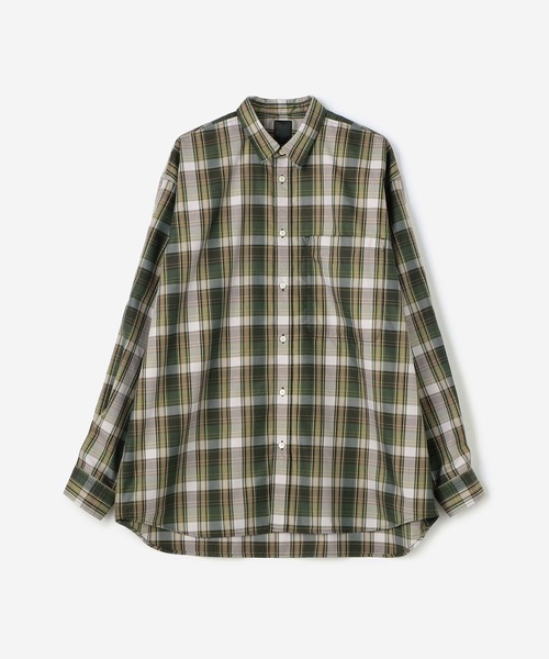 DAIWA PIER39(ダイワピア39)の「DAIWA PIER39 | TECH REGULAR COLLAR SHIRTS L/S PLAIDS MEN(シャツ/ブラウス・メンズ・ブラウン系その他/グリーン系その他・MEDIUM/SMALL)」の2枚目の写真