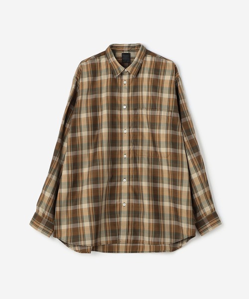 DAIWA PIER39(ダイワピア39)の「DAIWA PIER39 | TECH REGULAR COLLAR SHIRTS L/S PLAIDS MEN(シャツ/ブラウス・メンズ・ブラウン系その他/グリーン系その他・MEDIUM/SMALL)」の7枚目の写真