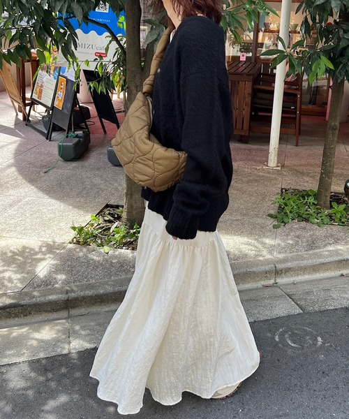 DISCOAT（ディスコート）の「【リバイバル/WEB限定】ボンディングメッセンジャーバッグ（メッセンジャーバッグ・レディース・ホワイト/ブラック/カーキ・FREE）」の19枚目の写真