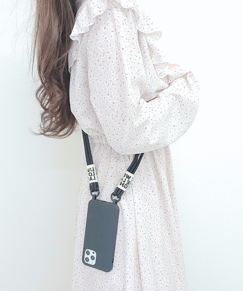 Lace Ladies(レースレディース)の「ネックストラップ付 シリコンiPhoneケース(スマホケース/カバー・レディース・ブラック/モカ/ピンク・A/C/D/F/G/K/I/P/Q/O/T/U/V/W/15D/15 )」の15枚目の写真