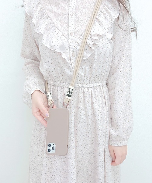 Lace Ladies(レースレディース)の「ネックストラップ付 シリコンiPhoneケース(スマホケース/カバー・レディース・ブラック/モカ/ピンク・A/C/D/F/G/K/I/P/Q/O/T/U/V/W/15D/15 )」の14枚目の写真