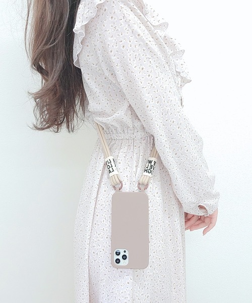 Lace Ladies(レースレディース)の「ネックストラップ付 シリコンiPhoneケース(スマホケース/カバー・レディース・ブラック/モカ/ピンク・A/C/D/F/G/K/I/P/Q/O/T/U/V/W/15D/15 )」の18枚目の写真