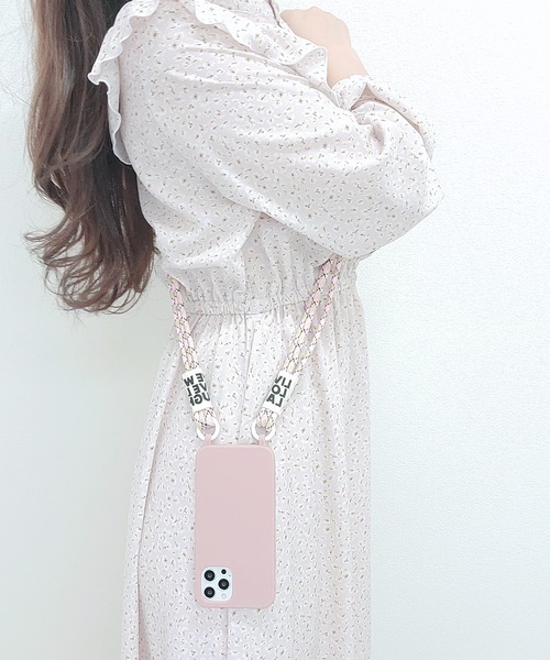 Lace Ladies(レースレディース)の「ネックストラップ付 シリコンiPhoneケース(スマホケース/カバー・レディース・ブラック/モカ/ピンク・A/C/D/F/G/K/I/P/Q/O/T/U/V/W/15D/15 )」の16枚目の写真