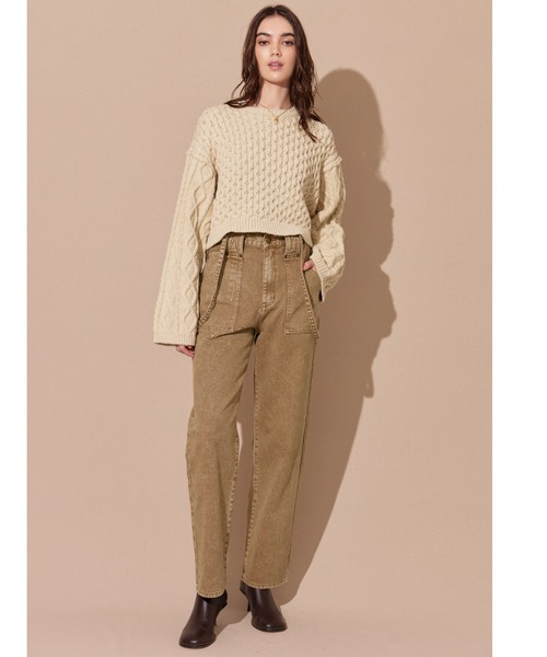 ALEXIA STAM(アリシアスタン)の「Suspenders Painter Pants /サスペンダーペインターパンツ(その他パンツ・レディース・ブラウン/ブルー・S/M)」の6枚目の写真