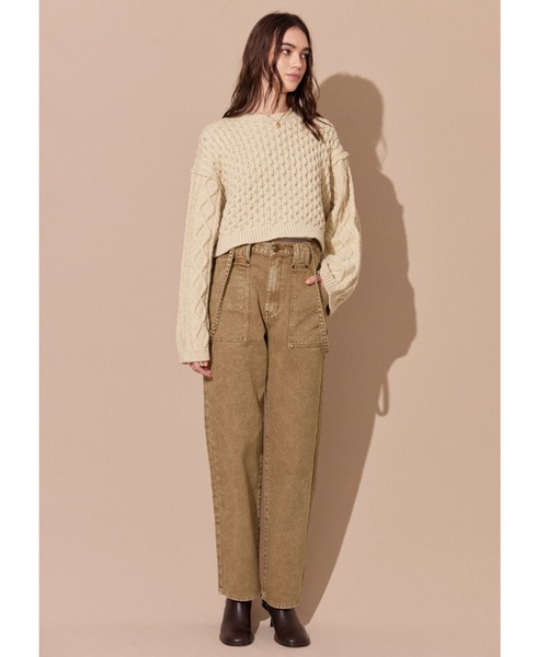 ALEXIA STAM(アリシアスタン)の「Suspenders Painter Pants /サスペンダーペインターパンツ(その他パンツ・レディース・ブラウン/ブルー・S/M)」の7枚目の写真