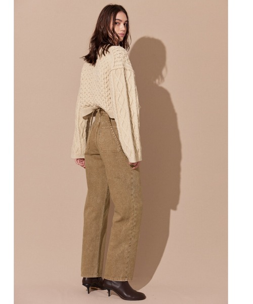 ALEXIA STAM(アリシアスタン)の「Suspenders Painter Pants /サスペンダーペインターパンツ(その他パンツ・レディース・ブラウン/ブルー・S/M)」の9枚目の写真