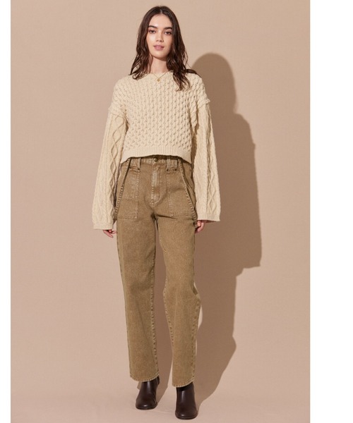 ALEXIA STAM(アリシアスタン)の「Suspenders Painter Pants /サスペンダーペインターパンツ(その他パンツ・レディース・ブラウン/ブルー・S/M)」の11枚目の写真