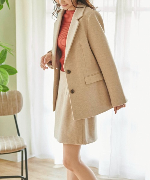 FREE'S MART（フリーズマート）の「【低身長サイズ/Sシリーズ】◆起毛ミニスカート（スカート・レディース・ベージュ/ブラック系その他/ブラウン系その他/イエロー・X-SMALL/SMALL/MEDIUM）」の12枚目の写真