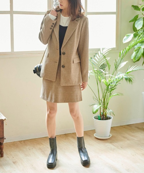 FREE'S MART（フリーズマート）の「【低身長サイズ/Sシリーズ】◆起毛ミニスカート（スカート・レディース・ベージュ/ブラック系その他/ブラウン系その他/イエロー・X-SMALL/SMALL/MEDIUM）」の22枚目の写真