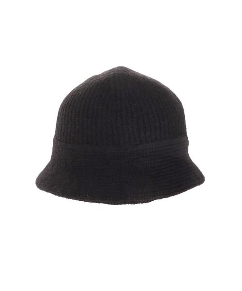 EMODA(エモダ)の「シャギーニットフレアハット(ハット・レディース・ベージュ/ブラック・FREE)」の15枚目の写真