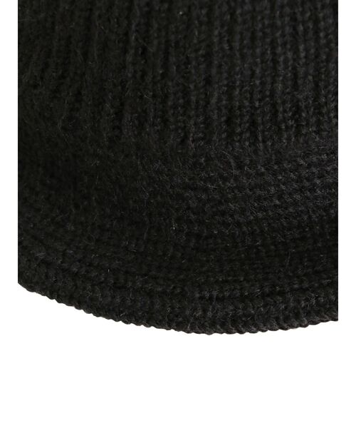 EMODA(エモダ)の「シャギーニットフレアハット(ハット・レディース・ベージュ/ブラック・FREE)」の13枚目の写真