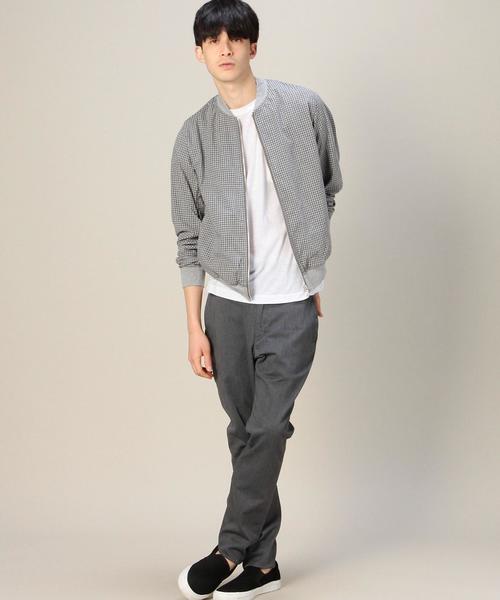 BEAUTY&YOUTH UNITED ARROWS(ビューティーアンドユースユナイテッドアローズ)の「BY コットン シャツファブリック ブルゾン ◆(ブルゾン・メンズ・ダークグレー/ライトブルー・MEDIUM/LARGE/SMALL/X-LARGE)」の10枚目の写真