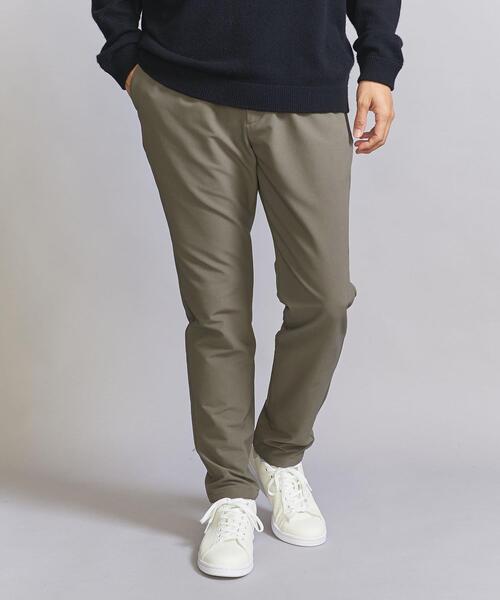 BEAUTY&YOUTH UNITED ARROWS（ビューティーアンドユースユナイテッドアローズ）の「ダブルフェイス 1プリーツ イージー テーパード パンツ（その他パンツ・メンズ・ブラック/ネイビー/オリーブ・S/M/L/XL）」の3枚目の写真