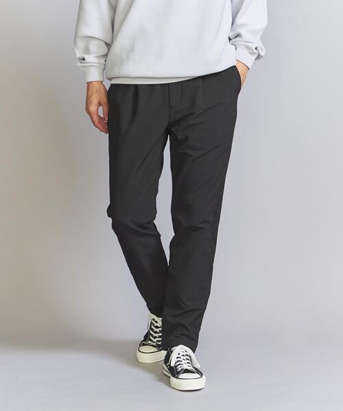 BEAUTY&YOUTH UNITED ARROWS（ビューティーアンドユースユナイテッドアローズ）の「ダブルフェイス 1プリーツ イージー テーパード パンツ（その他パンツ・メンズ・ブラック/ネイビー/オリーブ・S/M/L/XL）」の2枚目の写真