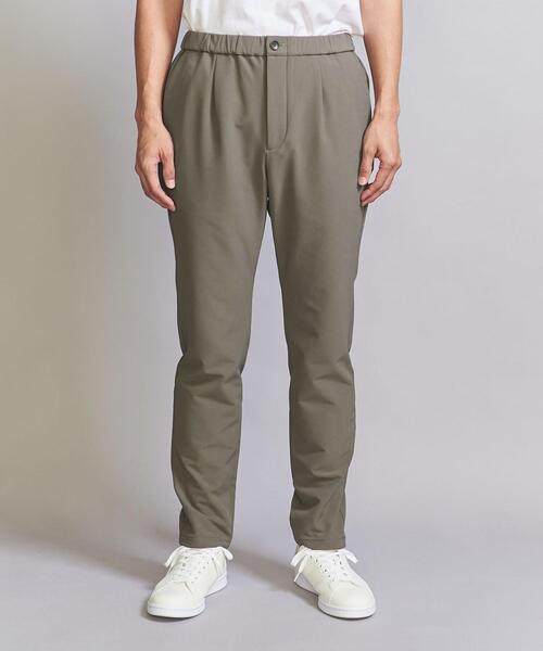 BEAUTY&YOUTH UNITED ARROWS（ビューティーアンドユースユナイテッドアローズ）の「ダブルフェイス 1プリーツ イージー テーパード パンツ（その他パンツ・メンズ・ブラック/ネイビー/オリーブ・S/M/L/XL）」の4枚目の写真