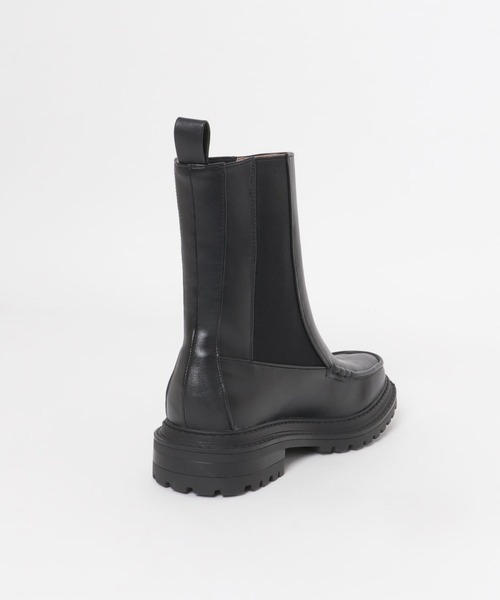 KBF（ケイビーエフ）の「モカシントゥサイドゴアブーツ（ブーツ・レディース・ダークブラウン/ブラック・38/37/36）」の12枚目の写真