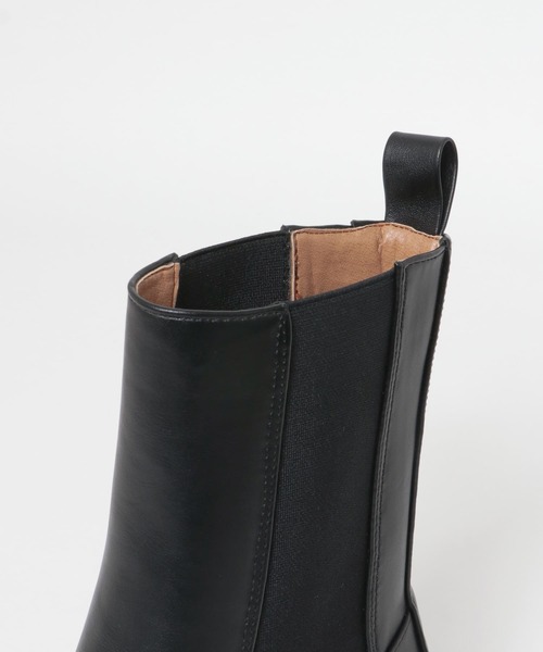 KBF（ケイビーエフ）の「モカシントゥサイドゴアブーツ（ブーツ・レディース・ダークブラウン/ブラック・38/37/36）」の14枚目の写真