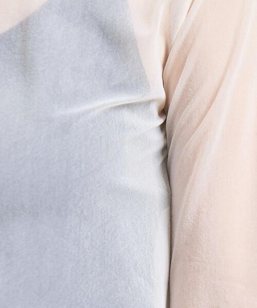 UNITED ARROWS（ユナイテッドアローズ）の「チュール ハイネック カットソー（Tシャツ/カットソー・レディース・ナチュラル/オフホワイト/ブラック・FREE）」の14枚目の写真