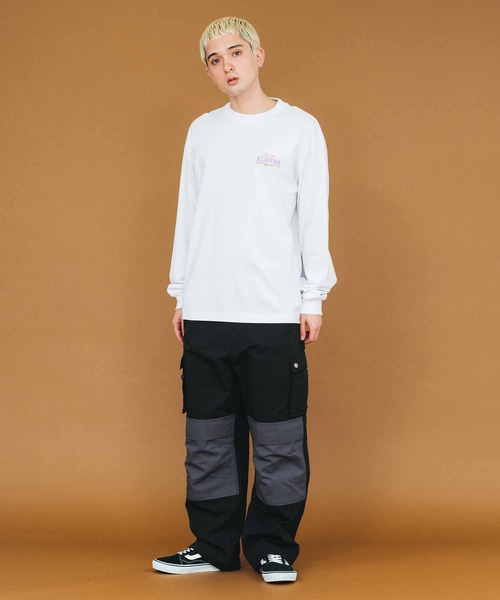 XLARGE(エクストララージ)の「AIM FOR REPDIGIT L/S TEE(Tシャツ/カットソー・メンズ・ブラック/ホワイト/ネイビー・S/M/L/XL)」の16枚目の写真