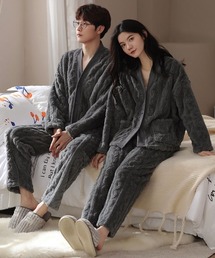 tone（トーン）の「【pua】ケーブルふわふわルームウェア（ルームウェア/パジャマ）」