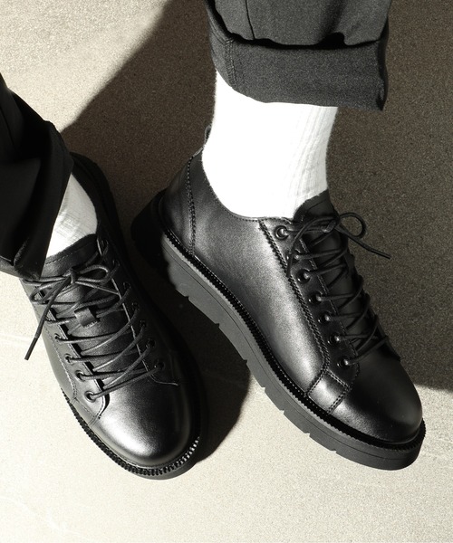 シューズ(男性用) KT7 SETUP7】High Cusion Leather Sneakerレザースニーカー KNF