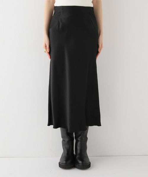 Spick and Span アセテートサテンIラインスカート 38 Spick and Span アセテートサテンIラインスカート 38