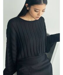 EMODA | ルーズネックニット(ニット/セーター)