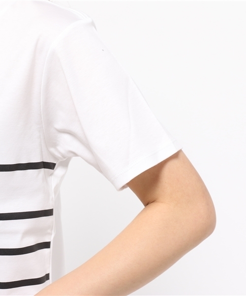 FAD THREE（ファドスリー）の「HOMEWORKコラボレーションTee（Tシャツ/カットソー・レディース・ホワイト・MEDIUM/SMALL）」の6枚目の写真