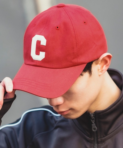 improves(インプローブス)の「アルファベット 刺しゅう キャップ(キャップ・メンズ・キャメル/ネイビー/ベージュ/オレンジ/ブラック/ブラウン/ホワイト/グリーン/レッド・FREE)」の9枚目の写真