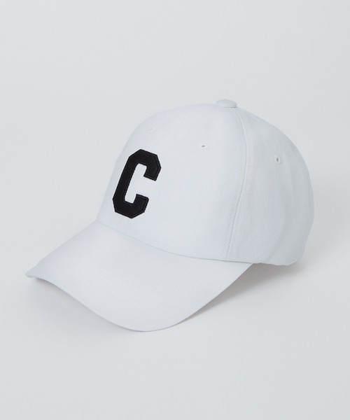 improves(インプローブス)の「アルファベット 刺しゅう キャップ(キャップ・メンズ・キャメル/ネイビー/ベージュ/オレンジ/ブラック/ブラウン/ホワイト/グリーン/レッド・FREE)」の2枚目の写真