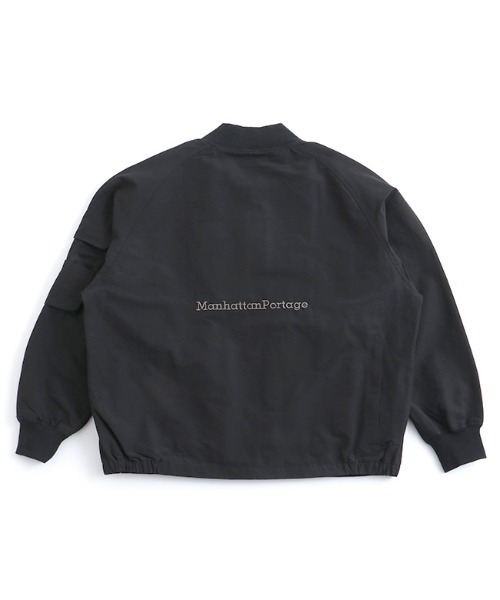 Manhattan Portage ブラックナイロンジャケット S Manhattan Portage（マンハッタンポーテージ）の「Field Jacket
