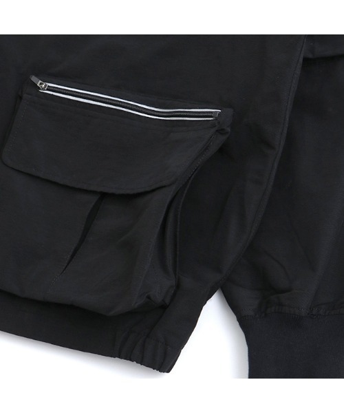 Manhattan Portage（マンハッタンポーテージ）の「Field Jacket（ナイロンジャケット・メンズ・ダークグレー/ブラック・MEDIUM/LARGE）」の7枚目の写真